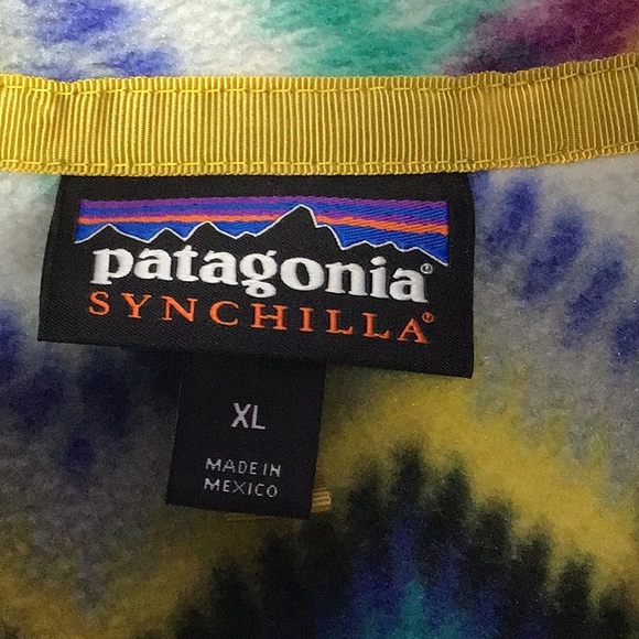 Patagonia Synchilla Fleece Snap Closure ~ XL ~Rare - Picture 3 of 5